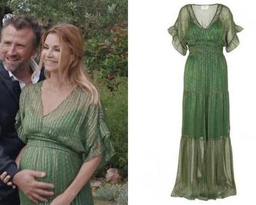 DEMAIN NOUS APPARTIENT : la robe verte de Chloé pour le mariage de sa mère