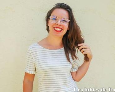 Le T-shirt de la Mouna Sew box de juin