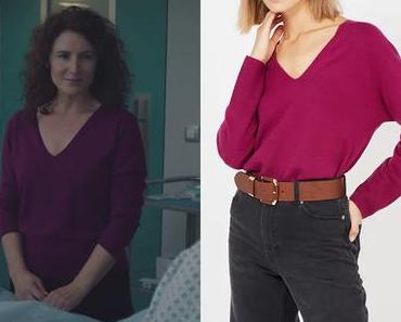 ICI TOUT COMMENCE : le pull fuchsia de Clotilde dans le générique