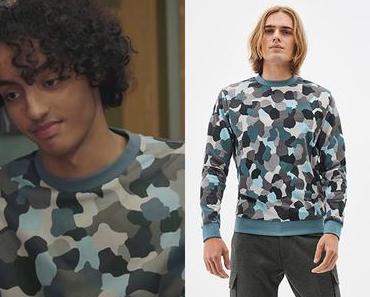 DEMAIN NOUS APPARTIENT : le sweat camouflage d’Isam dans l’épisode 861