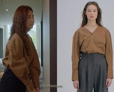 RUN ON : Oh Mi-joo’s brown shirt in S1E01