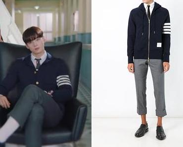 TRUE BEAUTY : Lee Su-Ho’s navy hoodie in S1E1