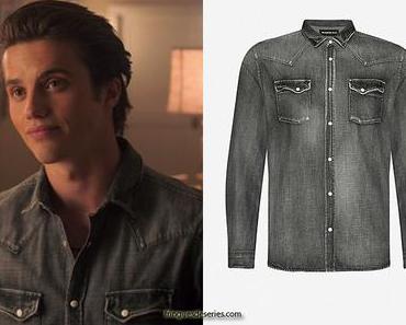 LOVE VICTOR : Benji’s grey denim shirt in S1E05