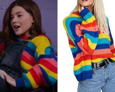 GINNY & GEORGIA : Abby’s rainbow print sweater in S1E05