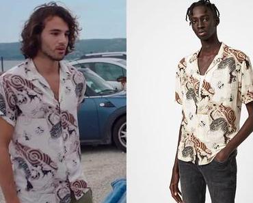 Léo Matteï, Brigades des mineurs : la chemise d’inspiration japonaise de Cédric dans l’épisode 8×02
