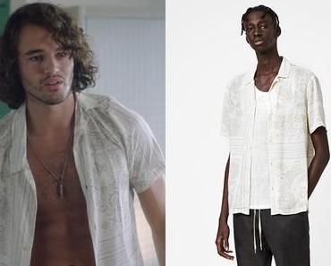 Léo Matteï, Brigade des mineurs : la chemise blanche imprimé bandana de Cédric dans l’épisode 32