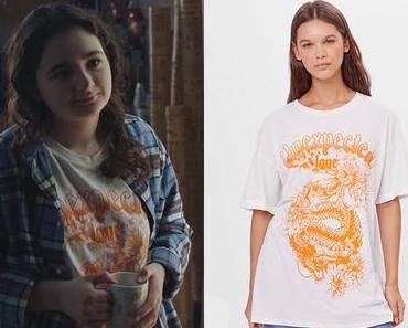 DEMAIN NOUS APPARTIENT : le t-shirt “dragon” de Maud dans l’épisode 908