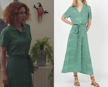 DEMAIN NOUS APPARTIENT : la robe verte à pois de Juliette dans l’épisode 933