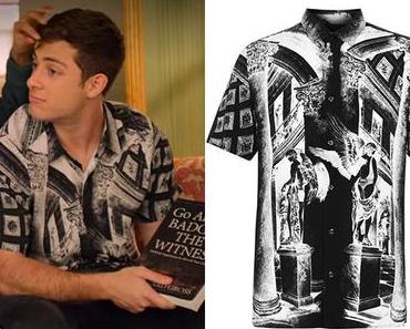 NEVER HAVE I EVER : Ben’s Museum print shirt in S2E08