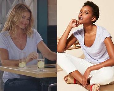 DEMAIN NOUS APPARTIENT : le t-shirt lilas de Chloé dans l’épisode 993