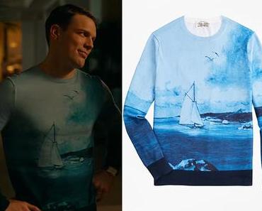 THE WHITE LOTUS : Shane’s blue sweater in S1E05