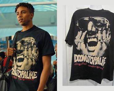 COLIN IN BLACK & WHITE : Dwayne’s Doowutchyalike T-Shirt in S1E03