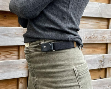 Une ceinture sans boucle tendance