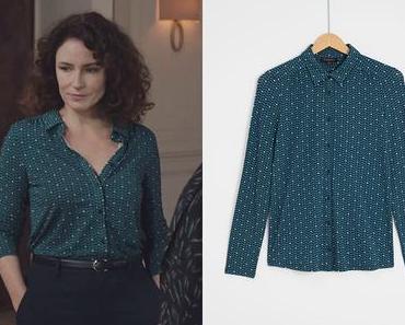 ICI TOUT COMMENCE : la chemise imprimée de Clotilde dans l’épisode 287