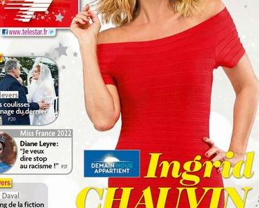 PRESSE : la jolie robe rouge d’Ingrid Chauvin