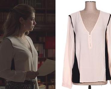 ICI TOUT COMMENCE : la blouse rose de Lætitia dans l’épisode 326