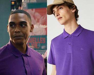 Léo Matteï, brigade des mineurs : le polo violet de Jonathan dans l’épisode 9.4