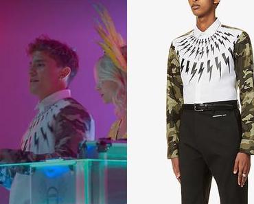 ÉLITE : Ivan’s bolt and camo print shirt in S5E07