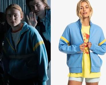STRANGER THINGS : Max’s blue zip sweatshirt in S4E03