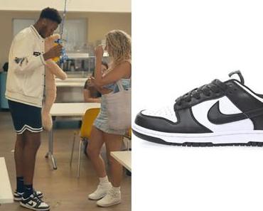LOVESTRUCK HIGH : Alexis’s black and white sneakers