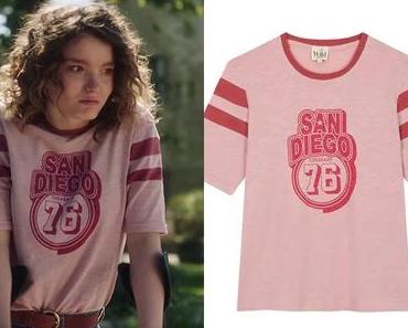 ICI TOUT COMMENCE : le t-shirt San Diego de Kelly dans l’épisode 416