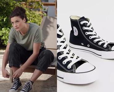 DEMAIN NOUS APPARTIENT : les baskets montantes noires de Manon
