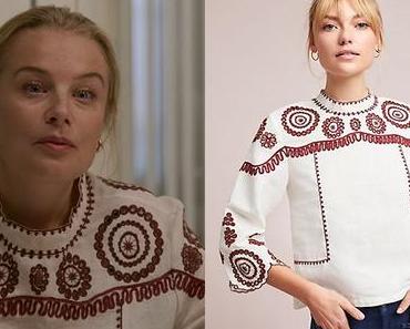 LOVE & ANARCHY : Sofie’s embroidered blouse in S2E01