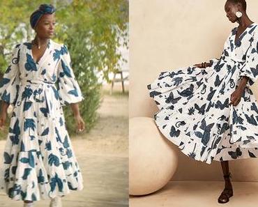 THE LAKE : Teesa’s butterflies print dress in S1E05