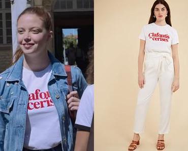 LES LIAISONS DANGEREUSES : le t-shirt « clafoutis aux cerises » de Charlotte