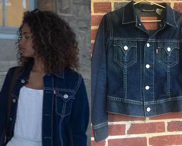 LES LIAISONS DANGEREUSES : la veste en denim de Célène