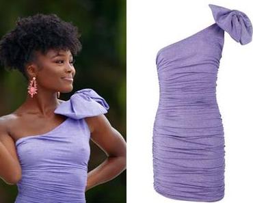 DATED & RELATED : Melinda’s lilac dress in S1E01