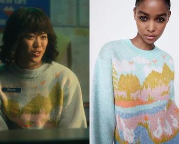 THE MIDNIGHT CLUB : Becky’s gooses print sweater in S1E05