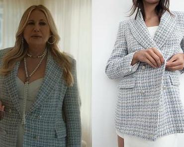 THE WATCHER : Karen’s textures blazer in S1E01