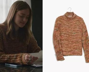 THE WATCHER : Ellie’s brown sweater in S1E01