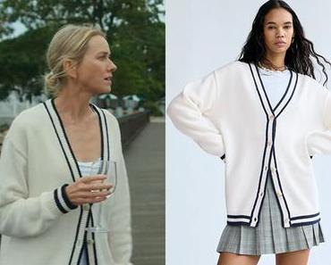 THE WATCHER : Nora’s ivory cardigan in S1E01