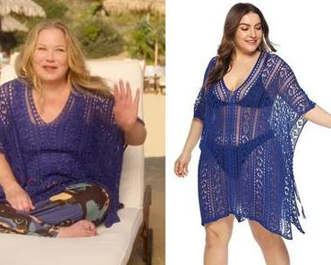 DEAD TO ME : Jen’s blue beach dress tunic in S3E01