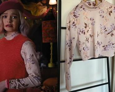 WEDNESDAY : Enid’s floral top in S1E03