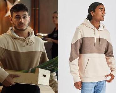 DEMAIN NOUS APPARTIENT : le sweat à capuche beige de Nathan dans l’épisode 1323