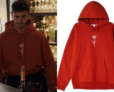 DEMAIN NOUS APPARTIENT : le sweat à capuche avec une fleur de Nathan dans l’épisode 1333