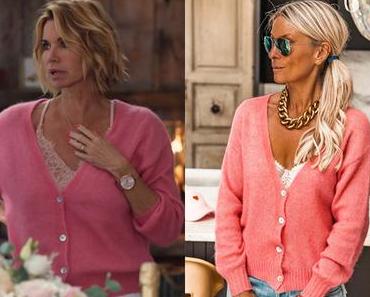 DEMAIN NOUS APPARTIENT : le cardigan rose de Chloé dans l’épisode 1340