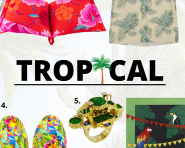 SHOPPING : L’imprimé tropical