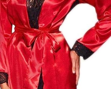 THE IDOL : Jocelyn’s red robe with black lace in S1E01