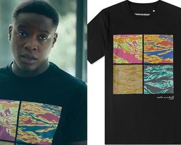 HIJACK : Kai’s black t-shirt in S1E01